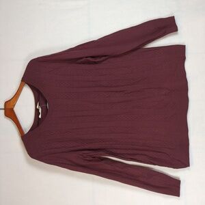 TeaBerry & Weave Purple Round‎ Neck Sweater XXL